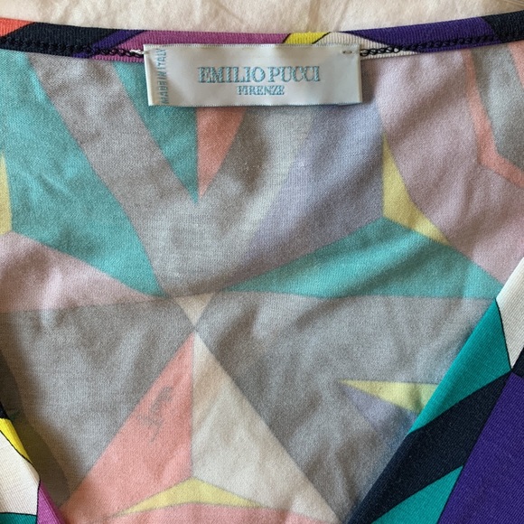 Emilio Pucci multi colored blouse top. Size XS - Picture 7 of 8